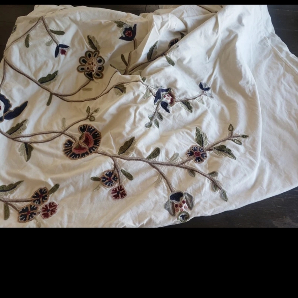 Pottery barn duvet cover